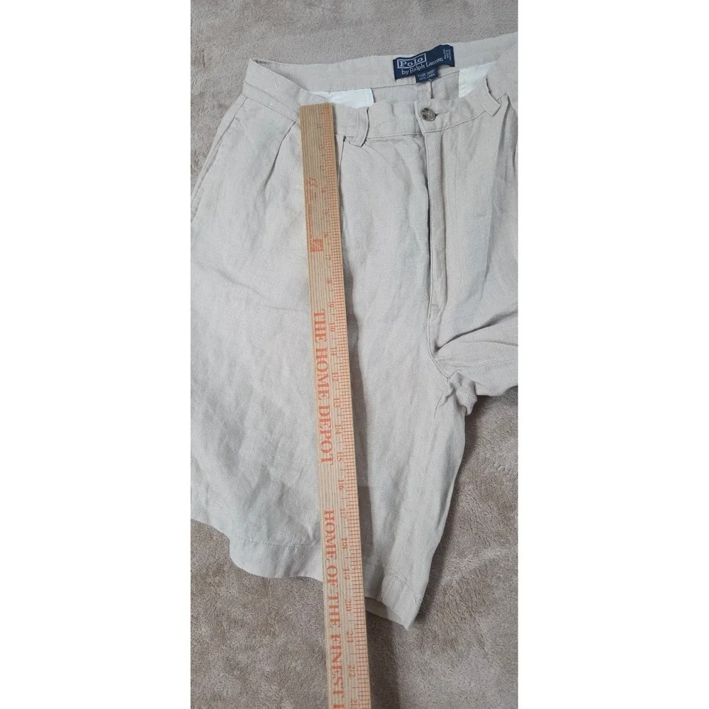 Vintage Polo Ralph Lauren Linen Tyler Shorts 9